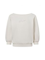 BOSS Orange Bluza - Emay Kobiety Bawełna biały, S. Białe bluzy damskie BOSS Orange, s, bez wzorów, z bawełny, bez kaptura. Za 479.95 zł.
