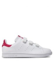 Adidas Sneakersy Stan Smith Cf C FX7540 Biały. Białe buty sportowe dziewczęce Adidas, bez wzorów, ze skóry, bez zapięcia. Za 169.99 zł.