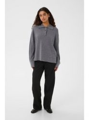 Soaked in Luxury Sweter w kolorze szarym rozmiar: S. Szare swetry klasyczne damskie Soaked in Luxury, s, z wełny, bez kołnierzyka. Za 126.99 zł.