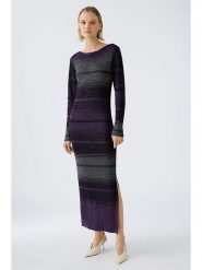 Oui Sukienka w kolorze szaro-fioletowym rozmiar: 34. Różowe sukienki damskie Oui, bez wzorów, z wełny, bez ramiączek. Za 180.49 zł.