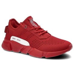 Czerwone Sneakersy Big Star Damskie Buty Sportowe. Czerwone obuwie sportowe casual damskie Big Star. Za 129.00 zł.