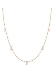 Tamaris Naszyjnik z elementami ozdobnymi - dł. 45 cm rozmiar: onesize. Naszyjniki damskie Tamaris, ze stali. Za 113.45 zł.