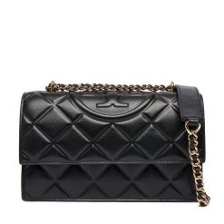 Torebka Tory Burch. Czarne torebki wieczorowe damskie Tory Burch, bez wzorów, bez dodatków. Za 2,689.00 zł.