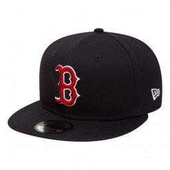 Czapka New Era 9Fifty Boston Red Sox granatowa. Czarne czapki damskie New Era, na wiosnę, bez wzorów. Za 169.16 zł.