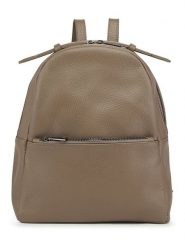 Florence Bags Skórzany plecak "Livia" w kolorze brązowym - 28 x 33 x 14 cm rozmiar: onesize. Brązowe plecaki Florence Bags, bez wzorów, z materiału. Za 349.73 zł.