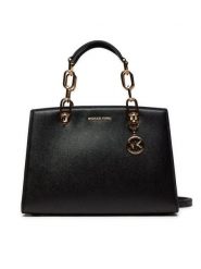 MICHAEL Michael Kors Torebka 30S4GCYS2T Czarny. Czarne torebki klasyczne damskie MICHAEL Michael Kors, ze skóry, bez dodatków. Za 1,149.00 zł.