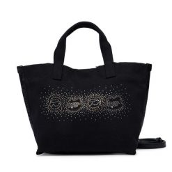 Torebka KARL LAGERFELD. Czarne torebki klasyczne damskie KARL LAGERFELD, bez dodatków. Za 339.99 zł.
