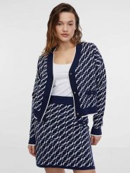 Orsay Kardigan w kolorze granatowo-białym rozmiar: M. Niebieskie kardigany damskie Orsay, m, bez wzorów. Za 56.79 zł.