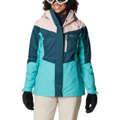 Kurtka narciarska damska Columbia Rosie Run Insulated. Czerwone kurtki damskie Columbia, na zimę, uniwersalny, bez wzorów, bez kaptura. Za 999.00 zł.