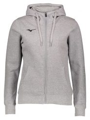 Mizuno Bluza w kolorze szarym rozmiar: XL. Szare bluzy damskie Mizuno, xl, bez wzorów, bez kaptura. Za 118.56 zł.