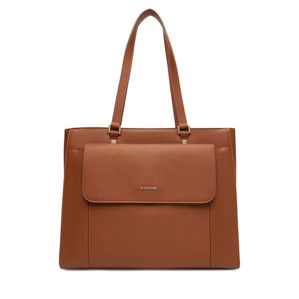 Torebka GINO ROSSI. Brązowe torebki klasyczne damskie Gino Rossi, bez dodatków. Za 209.99 zł.