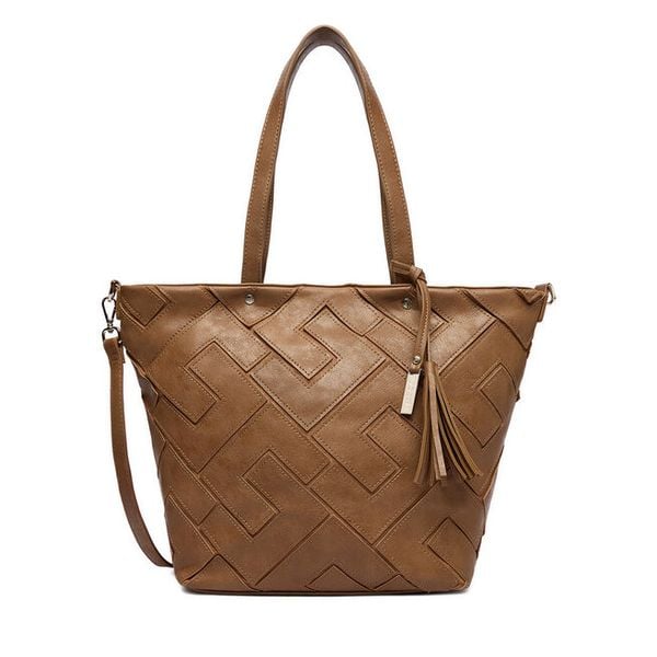 Torebka Lasocki. Brązowe torebki klasyczne damskie Lasocki, bez dodatków. Za 189.99 zł.