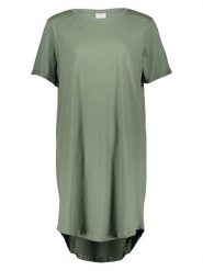 ONLY Carmakoma Sukienka w kolorze khaki rozmiar: XL-54. Brązowe sukienki damskie Only Carmakoma, bez wzorów, z bawełny, bez ramiączek. Za 68.95 zł.