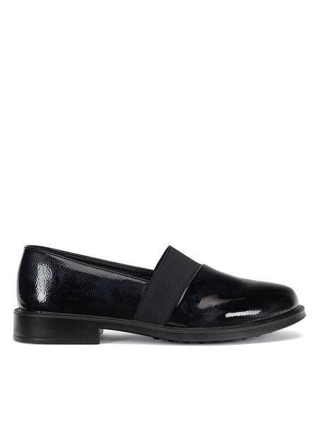 Clara Barson Półbuty WFA2810-3 Czarny. Czarne półbuty damskie Clara Barson, bez wzorów, ze skóry, bez obcasa, na płaskiej podeszwie, bez zapięcia. Za 99.99 zł.