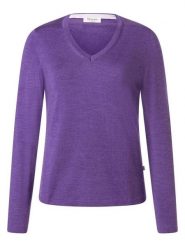Maerz Muenchen Wełniany sweter w kolorze fioletowym rozmiar: 46. Różowe swetry klasyczne damskie Maerz Muenchen, z wełny, bez kołnierzyka. Za 217.99 zł.
