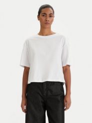 Armani Exchange T-Shirt XW001836 AF10356 U0002 Biały Regular Fit. Białe t-shirty damskie Armani Exchange, l, bez wzorów, z bawełny, bez kołnierzyka. Za 289.99 zł.