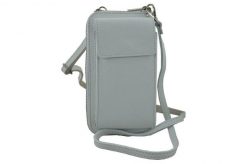 Portfel listonoszka 2w1 BARBERINI'S 908-32 biały. Białe shopper bag Barberinis, bez wzorów, ze skóry, przez ramię, duże, bez dodatków. Za 159.99 zł.