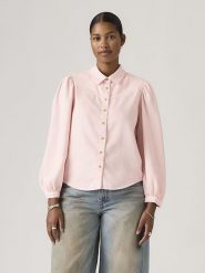 Levi's Bluzka "Journey" w kolorze jasnoróżowym rozmiar: S. Różowe bluzki damskie Levi's, s, bez wzorów, bez kołnierzyka, bez ramiączek. Za 184.95 zł.