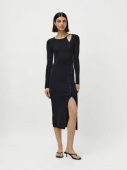 LeGer Sukienka "Galina" w kolorze czarnym rozmiar: 36. Czarne sukienki damskie LeGer, bez wzorów, bez ramiączek. Za 152.99 zł.