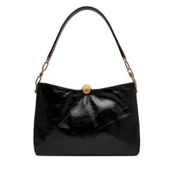 Torebka Furla. Czarne torebki klasyczne damskie Furla, bez dodatków. Za 1,669.00 zł.