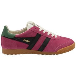 Sneakersy damskie Gola Elan. Czarne obuwie sportowe damskie Gola, z materiału, bez zapięcia, tenisowe. Za 470.50 zł.