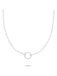 Tamaris Naszyjnik z elementem ozdobnym - dł. 45 cm rozmiar: onesize. Szare naszyjniki damskie Tamaris, ze stali. Za 101.94 zł.