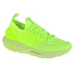 Buty do biegania damskie Under Armour Hovr Phantom 2 IntelliKnit. Zielone obuwie sportowe damskie Under Armour, z gumy, bez zapięcia, do biegania. Za 449.99 zł.
