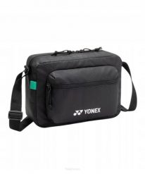 Saszetka sportowa Yonex Team Shoulder Bag. Czarne nerki i saszetki damskie YONEX, bez wzorów, z syntetyku. Za 109.00 zł.