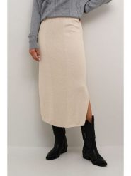Cream Spódnica "Dela" w kolorze beżowym rozmiar: XL. Brązowe spódnice damskie Cream, na co dzień, xl, bez wzorów, midi. Za 105.38 zł.