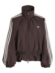Adidas Bluza LG3960 Brązowy ciemny Oversize. Brązowe bluzy damskie Adidas, xs, bez wzorów, z syntetyku, bez kaptura. Za 369.99 zł.