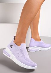 Fioletowe Buty Sportowe Amathane. Fioletowe obuwie sportowe casual damskie Renee. Za 24.99 zł.