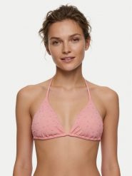 Guess Góra od bikini E6GJ34 MC040 Różowy. Czerwone bikini Guess, z aplikacjami, z syntetyku. Za 319.99 zł.