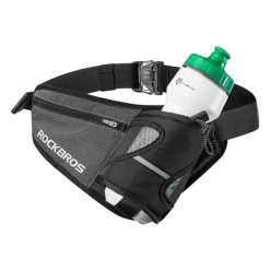 ROCKBROS Sportowa saszetka nerka D36. Szare nerki i saszetki damskie ROCKBROS, bez wzorów, z materiału. Za 83.60 zł.