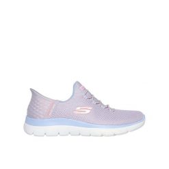 Buty damskie SKECHERS Summits Diamond Dream. Czerwone obuwie sportowe casual damskie Skechers, bez zapięcia. Za 265.00 zł.