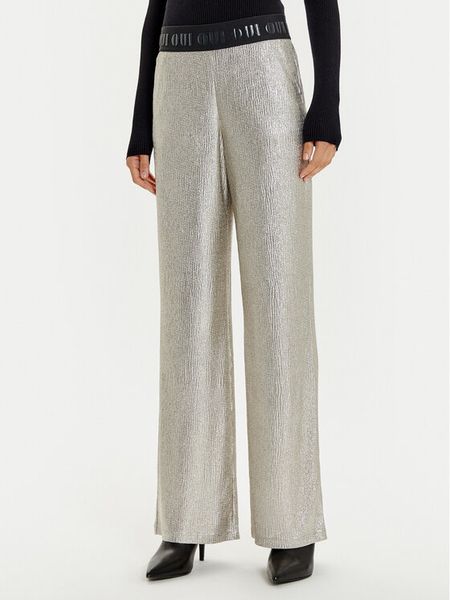 OUI Spodnie materiałowe 88770 Złoty Regular Fit. Żółte spodnie materiałowe damskie Oui, bez wzorów, z materiału. Za 289.99 zł.