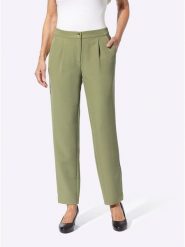 WITT WEIDEN Spodnie w kolorze zielonym rozmiar: W19. Zielone spodnie materiałowe damskie WITT WEIDEN, bez wzorów, z materiału. Za 43.99 zł.