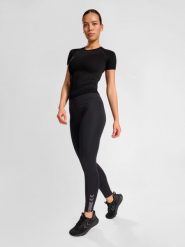 Damskie legginsy Hummel Active. Czarne legginsy damskie Hummel, s, bez wzorów, z dżerseju. Za 232.50 zł.