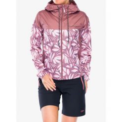 Kurtka wiatrówka damska Columbia Flash Challenger Novelty Windbreaker. Czerwone kurtki damskie Columbia, bez wzorów, z softshellu, bez kaptura. Za 193.99 zł.