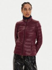 Patrizia Pepe Kurtka puchowa CO0178/A503-M511 Fioletowy Regular Fit. Fioletowe kurtki damskie Patrizia Pepe, m, bez wzorów, z puchu, bez kaptura. Za 729.99 zł.
