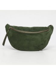 Maison héritage PARIS Skórzana saszetka "Rachel" w kolorze khaki - 34 x 17 cm rozmiar: onesize. Brązowe nerki i saszetki damskie maison héritage PARIS, bez wzorów, z materiału. Za 304.99 zł.