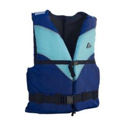 Kamizelka kapok Standard B. Niebieskie kamizelki damskie AQUARIUS, m, bez wzorów, bez kaptura. Za 108.99 zł.