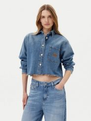 JOOP! Jeans Koszula jeansowa Udela 30046670 Niebieski Relaxed Fit. Niebieskie koszule damskie Joop! Jeans, s, bez wzorów, z bawełny, bez kołnierzyka, bez ramiączek. Za 299.99 zł.