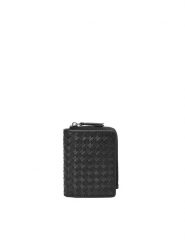 Marc O´Polo Skórzany portfel w kolorze czarnym - 11,5 x 9 x 1,5 cm rozmiar: onesize. Czarne portfele damskie bez wzorów, z materiału. Za 250.45 zł.