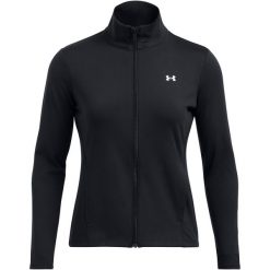 Kurtka damska Under Armour Motion. Czarne kurtki damskie Under Armour, l, bez wzorów, z materiału, bez kaptura. Za 274.99 zł.