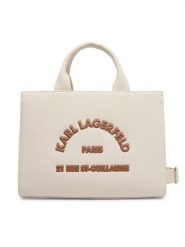 KARL LAGERFELD Torebka B2W50010 Beżowy jasny. Brązowe torebki klasyczne damskie KARL LAGERFELD, z materiału, bez dodatków. Za 649.99 zł.