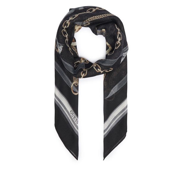 Chusta Guess. Czarne chusty damskie Guess, z aplikacjami. Za 154.99 zł.