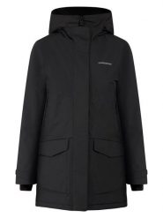 Didriksons Parka "Frida" w kolorze czarnym rozmiar: 38. Czarne parki damskie Didriksons, bez kaptura. Za 695.99 zł.
