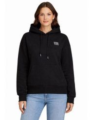 Geographical Norway Bluza "Guni" w kolorze czarnym rozmiar: S. Czarne bluzy damskie Geographical Norway, s, bez wzorów, z bawełny, z kapturem. Za 87.81 zł.