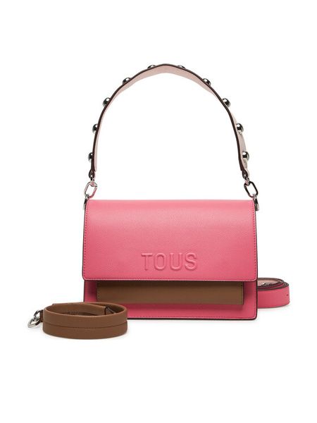TOUS Torebka Audree 2002202613 Różowy. Czerwone torebki klasyczne damskie tous, ze skóry, bez dodatków. Za 609.99 zł.