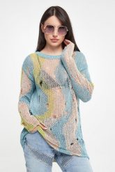 Sweter damski Nerium PINKO. Swetry klasyczne damskie Pinko, s, bez kołnierzyka. W wyprzedaży za 958.30 zł.